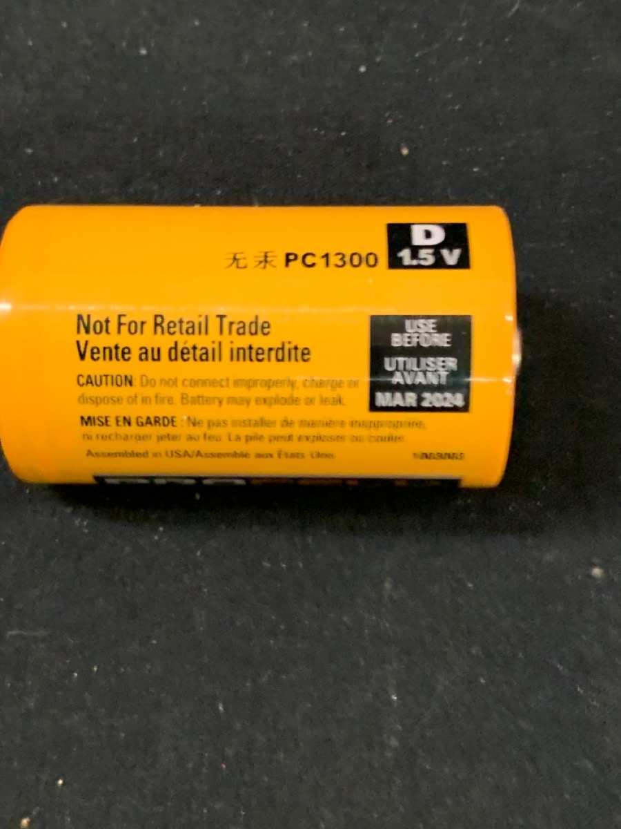 DURACELL PROCELL D12 (PC1300) Like New Buya