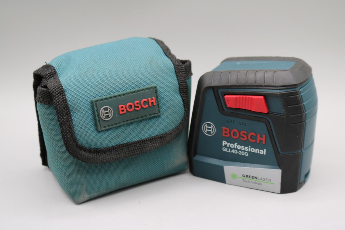 BOSCH GLL4020G GREENBEAM CROSSLINE LASER Good Buya