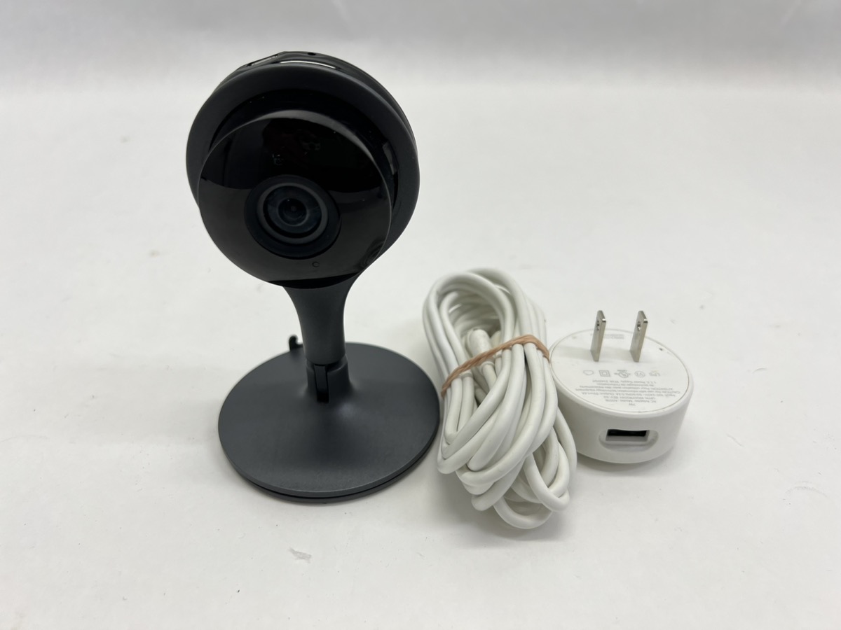 Google Nest Indoor 1080p Security Camera Black Very Good Heartland