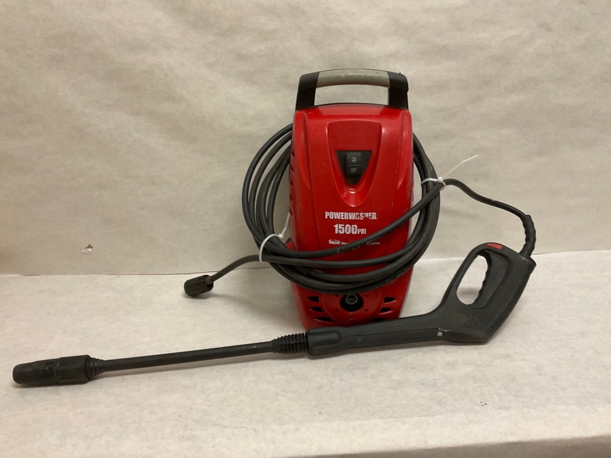 HSDS 1500 PSI ELECTRIC POWER WASHER WITH HOSE AND GUN Good Buya