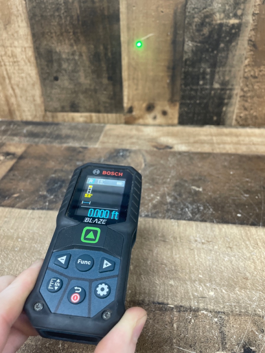 BOSCH BLAZE GLM16527CG 165 FT. GREEN LASER DISTANCE TAPE MEASURE