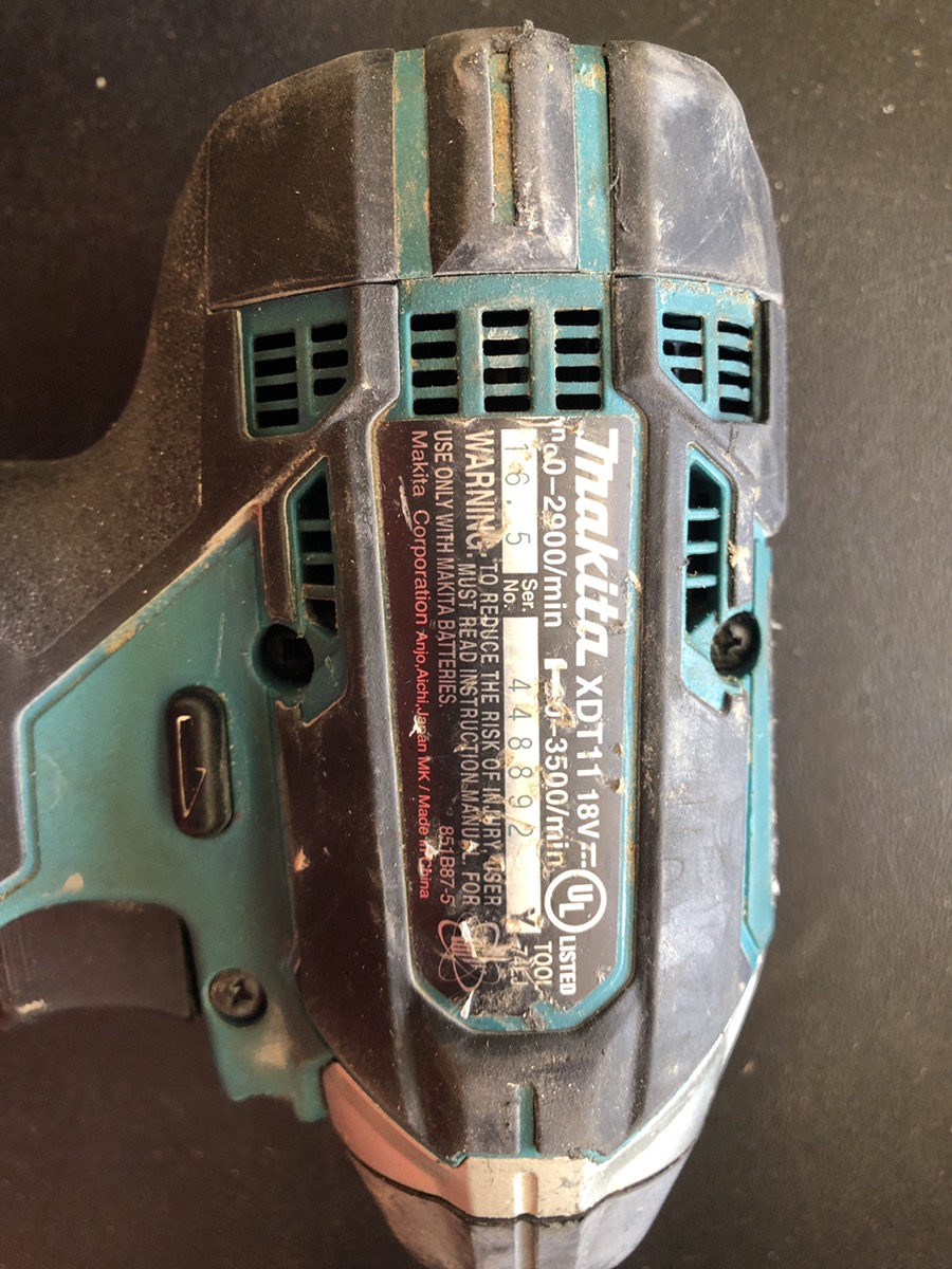 MAKITA XDT11 COMPACT DRIVER XFD10 DRILL DRIVER COMBO KIT Like New Buya