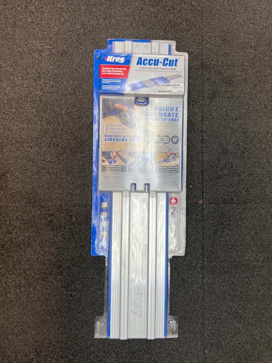 Kreg AccuCut Circular Saw Track Guide Brand New Buya