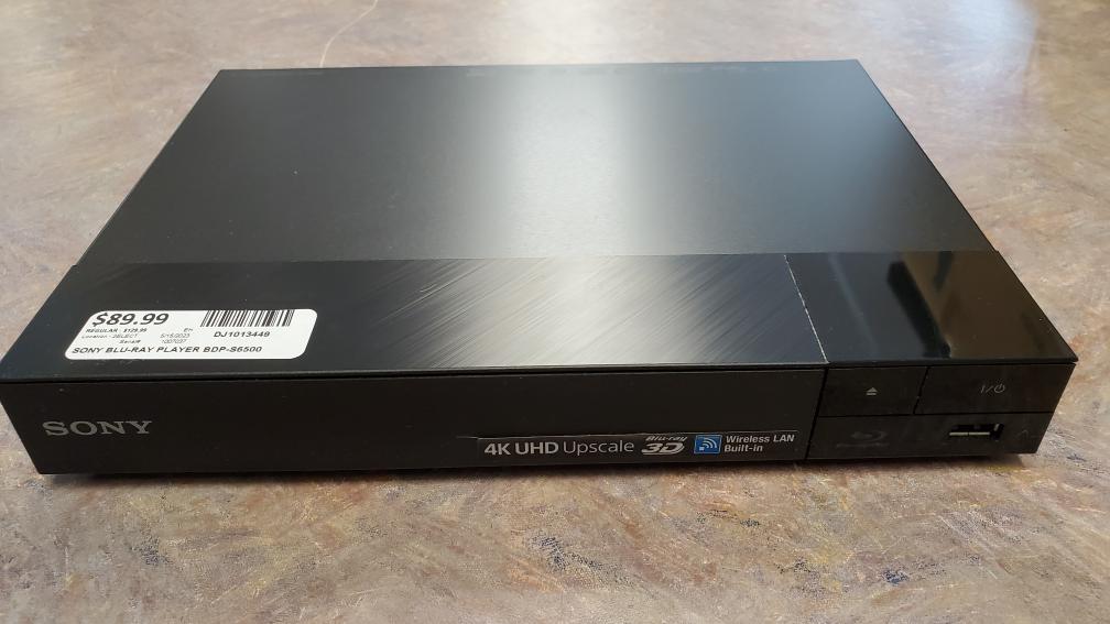 SONY BDPS6500 BLURAY PLAYER (W/REMOTE) Very Good Buya
