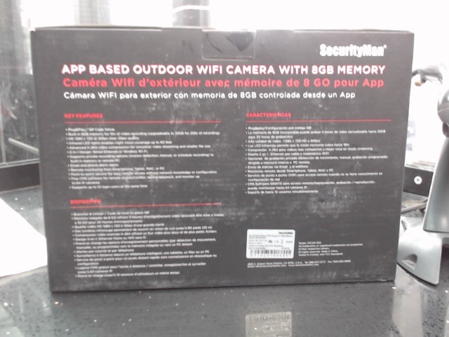 Securityman IPCAM-SDII Smartphone App Based, Outdoor Wi-Fi Security ...