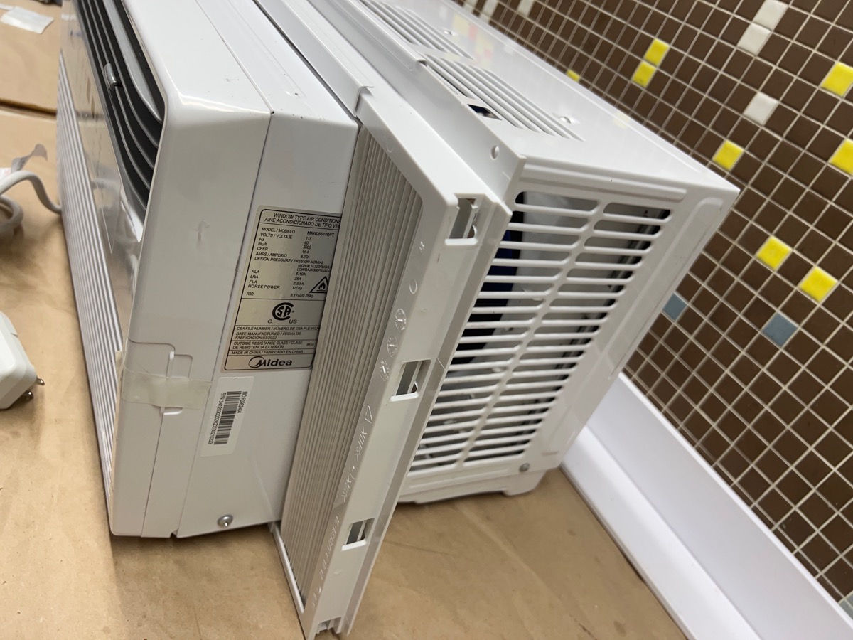 MIDEA MAW08S1WWT 8000 BTU AIR CONDITIONER Very Good River City