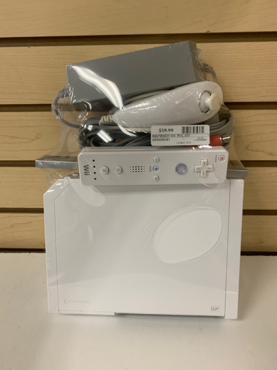 NINTENDO WII CONSOLE RVL001 Good Greenbacks Ontario Canada