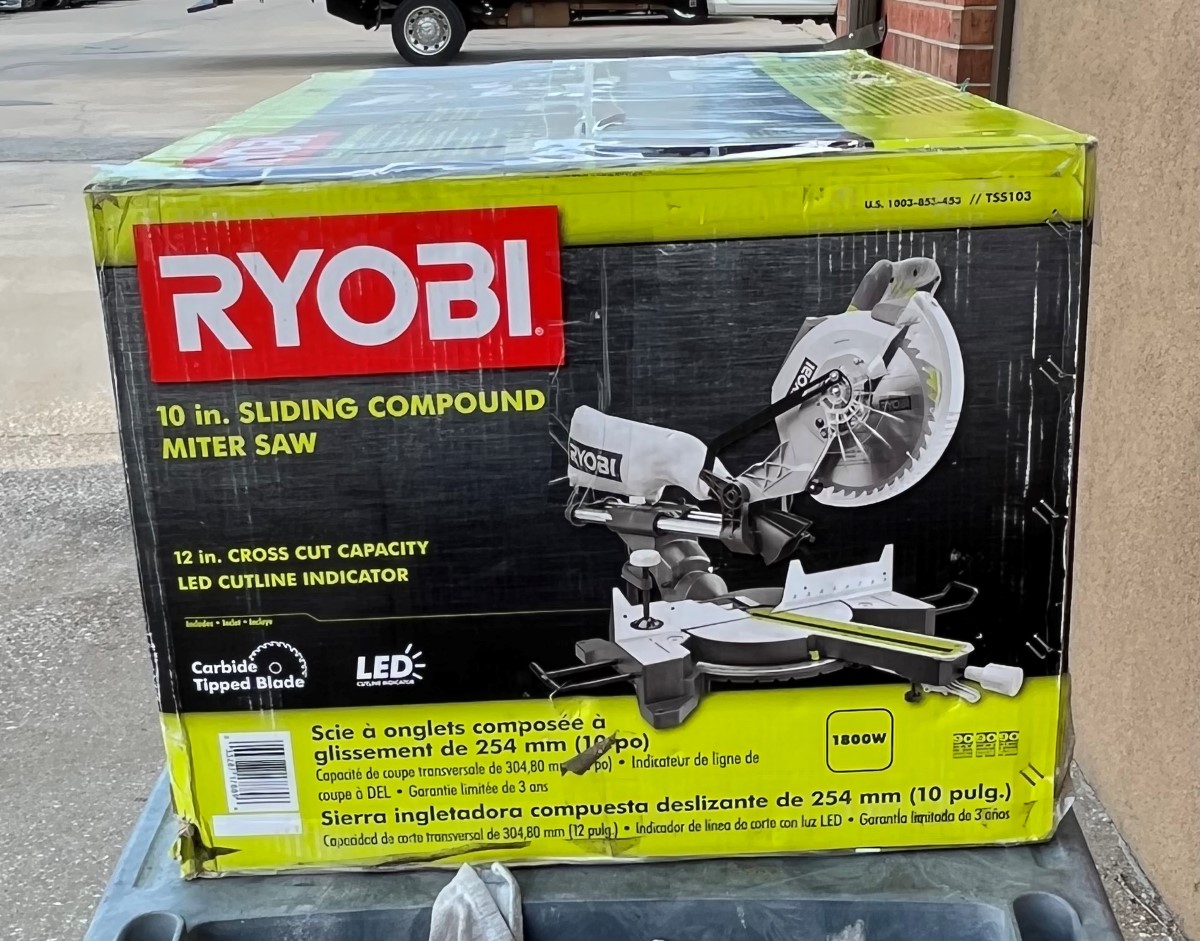 Ryobi TSS103 Miter Saw 120V 15AMP 10" Blade Good Heartland Pawnbrokers Kansas