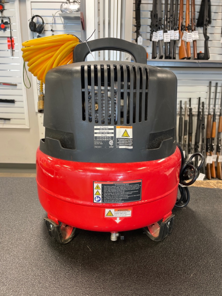 CENTRAL PNEUMATIC 6 GALLON AIR COMPRESSOR Brand New Pawn 1 Spokane WA
