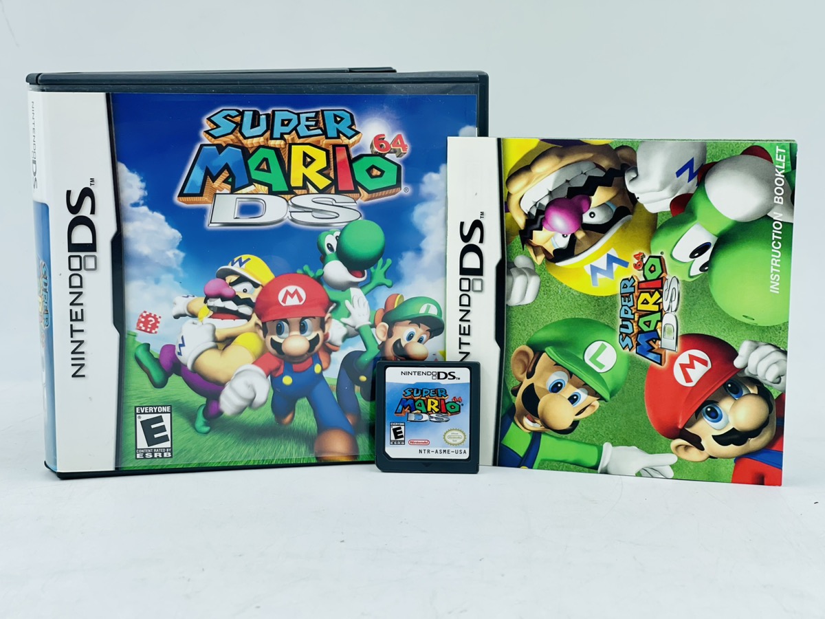 Super Mario 64 DS (Nintendo DS, 2004) Complete Good | Buya