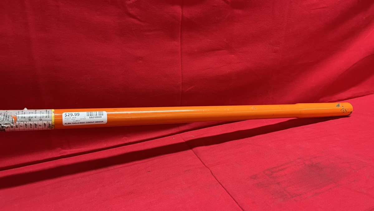 Klein Tools 56207 Conduit Bender, 3/4 Emt, 1/2 Ridgid Very Good Buya