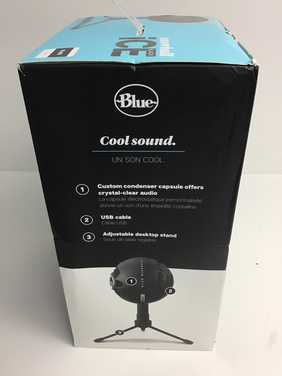 BLUE MICROPHONES SNOWBALL BLACK ICE Good Buya