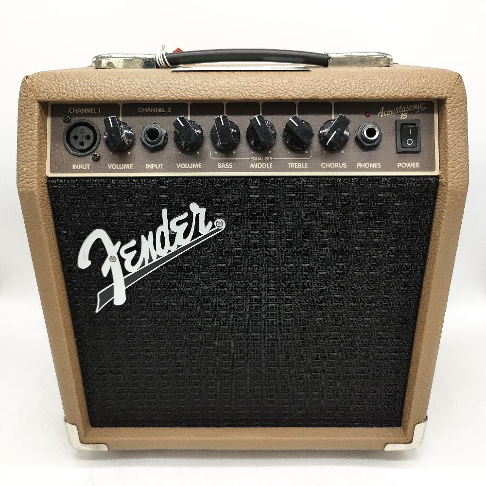 FENDER ACOUSTASONIC 15 ACOUSTIC GUITAR AMP Very Good Buya