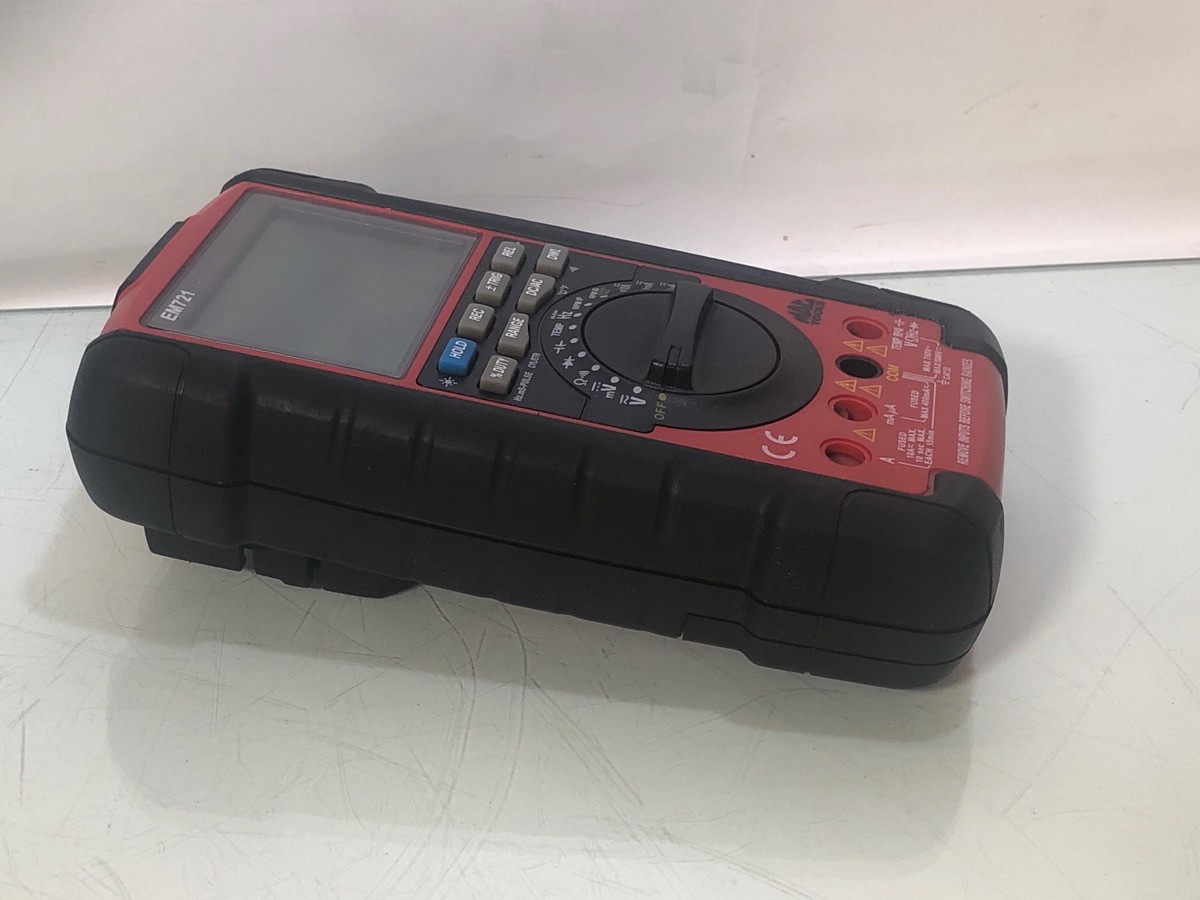 MAC TOOLS EM721 DIGITAL MULTIMETER & ANALYZER W/ MANUAL/CD/LEADS/CARRY