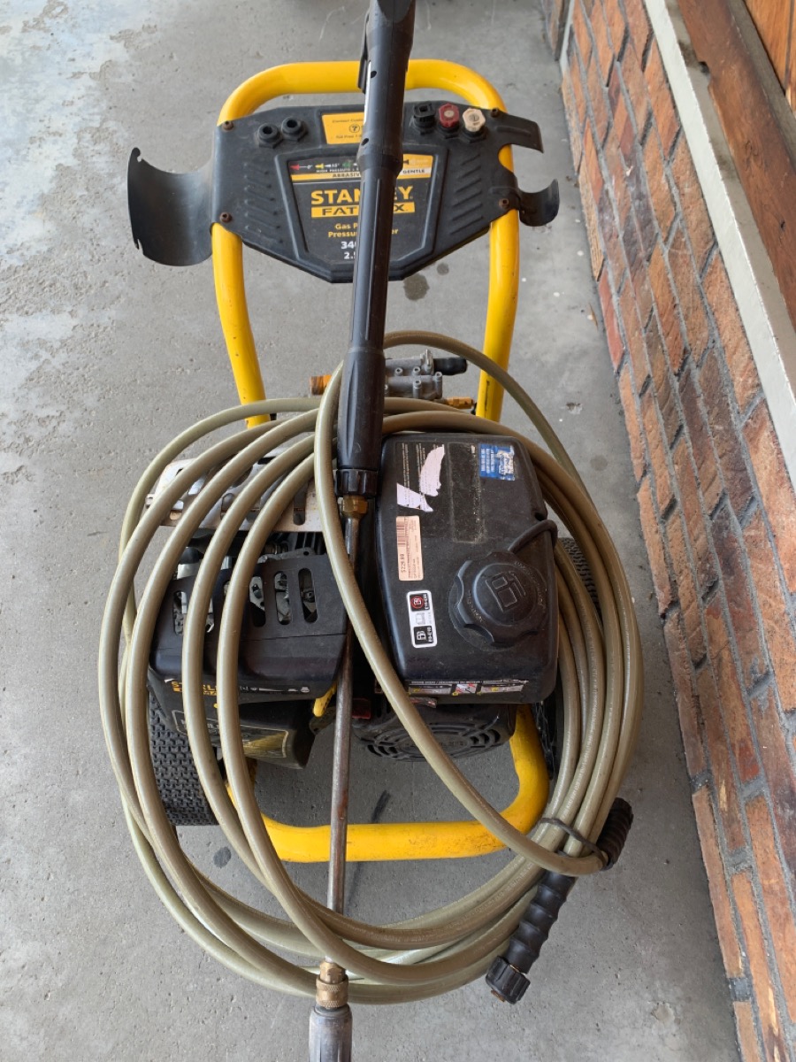 STANLEY FATMAX PRESSURE WASHER 3400 Very Good Buya