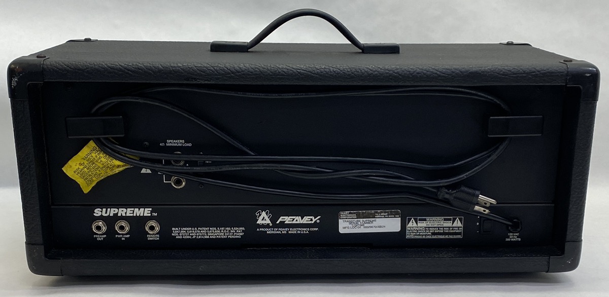 Peavey Transtube Supreme 100W Guitar Head Amplifier Good Heartland
