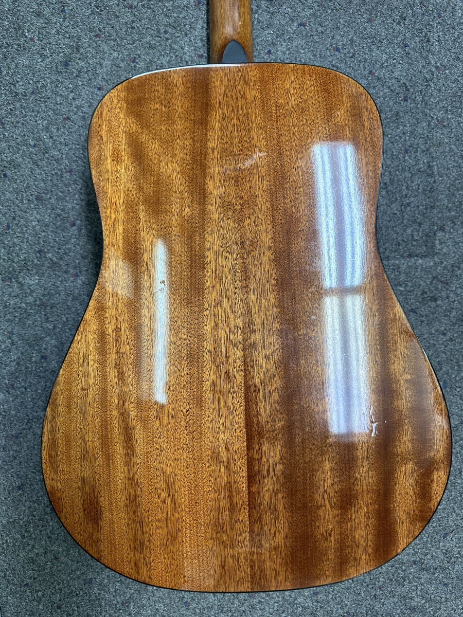 FENDER DG8S NAT 6 String Acoustic Guitar, Natural Finish Like New Buya