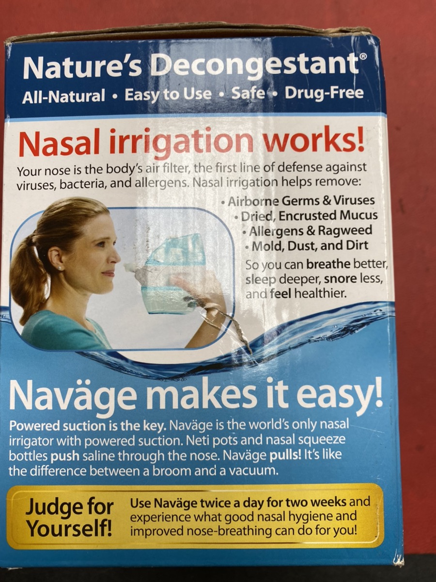 New Navage Nasal Care Saline Nasal Irrigation MULTI USER Bonus Pack 20