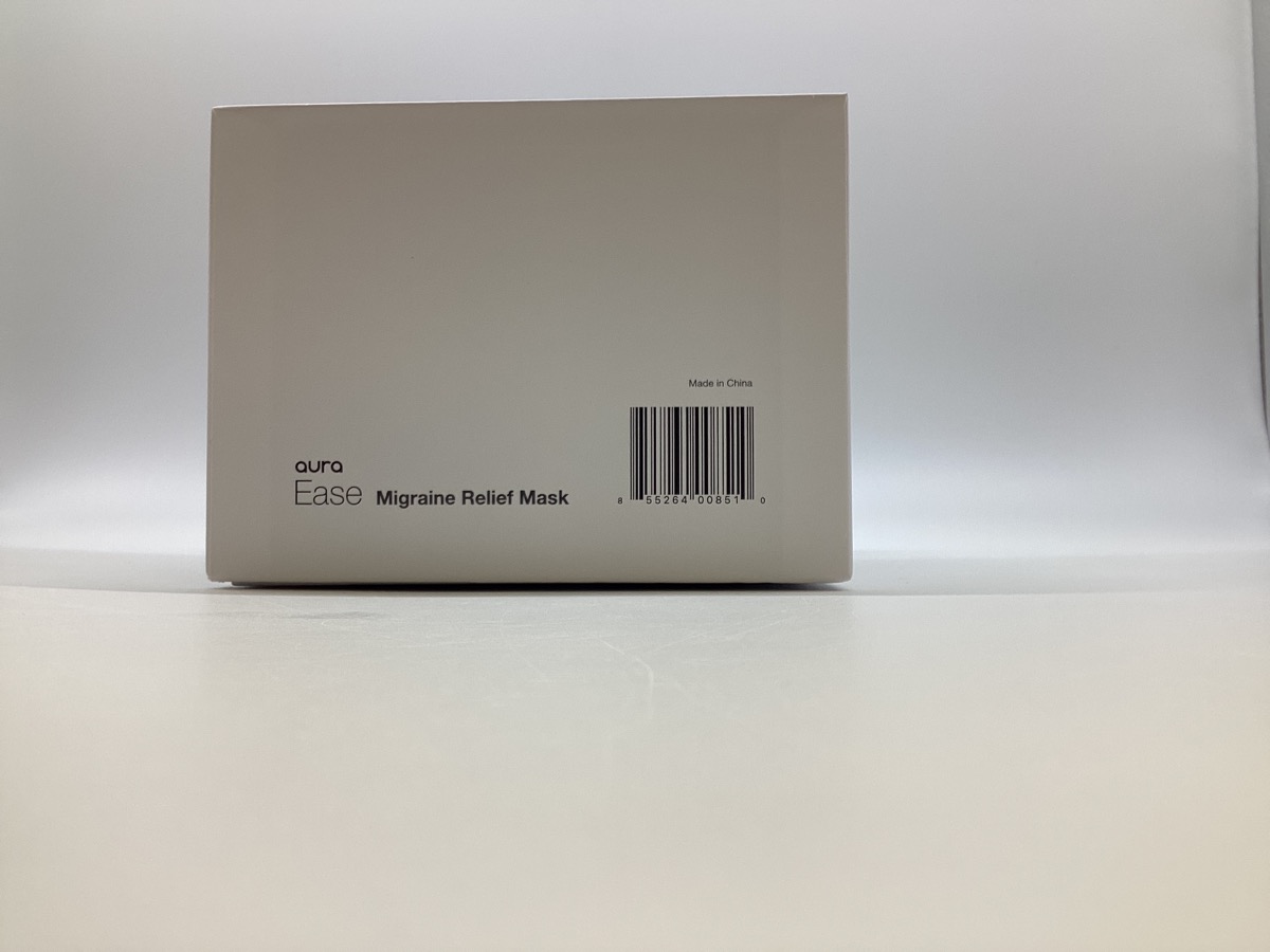 Aura Ease Migraine Relief Mask + Eye Reliever w/ Compression+ Heat Like