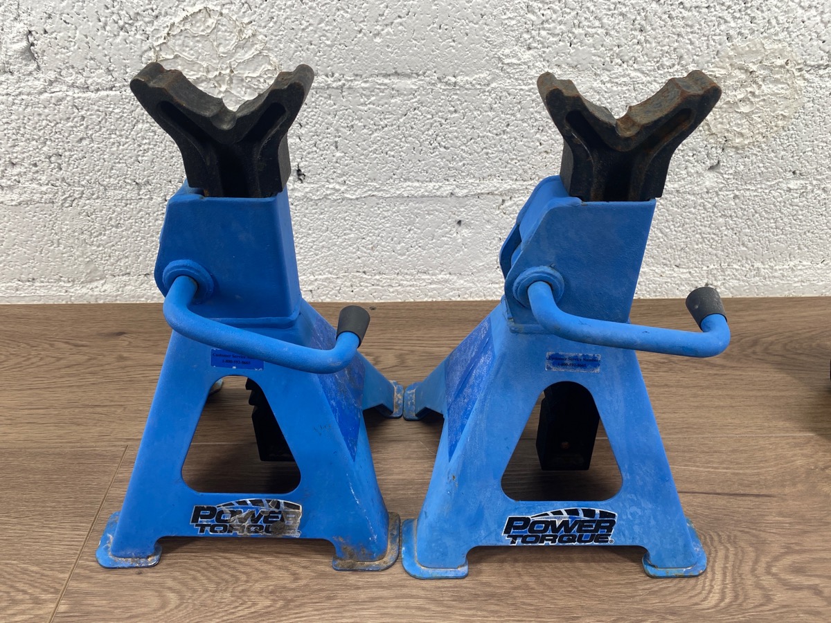 POWER TORQUE 2 TON JACK STANDS (PAIR) Good Buya
