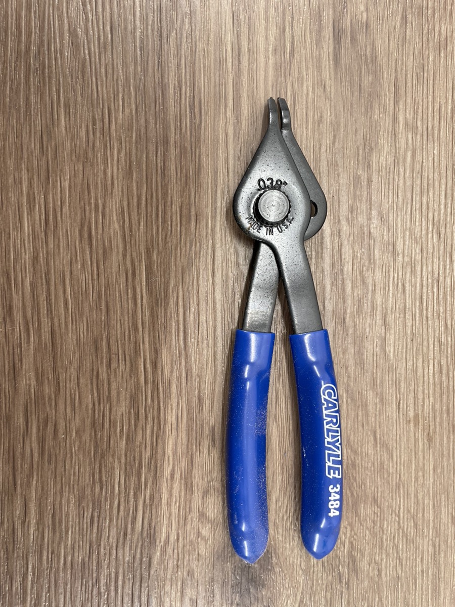 CARLYLE TOOLS BY NAPA 3495 12 PIECE SNAP RING PLIER SET Like New Buya