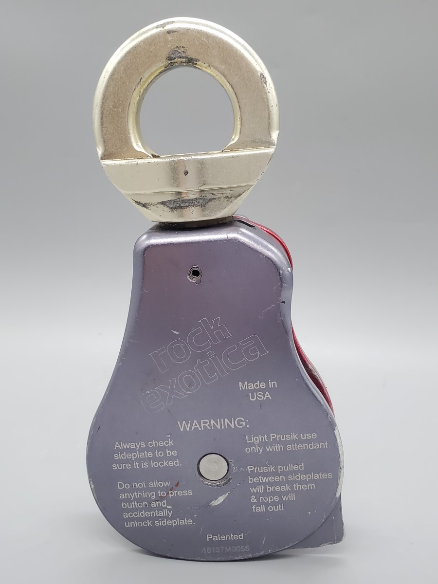 ROCK EXOTICA 2.6 OMNI BLOCK RIGGING PULLEY Material Handling Block Good