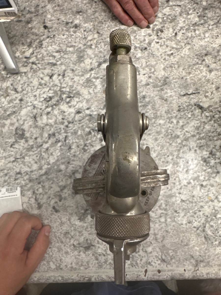 Vintage Snap On Spray Gun Paint Sprayer Model BF501 Paint Cup Canister