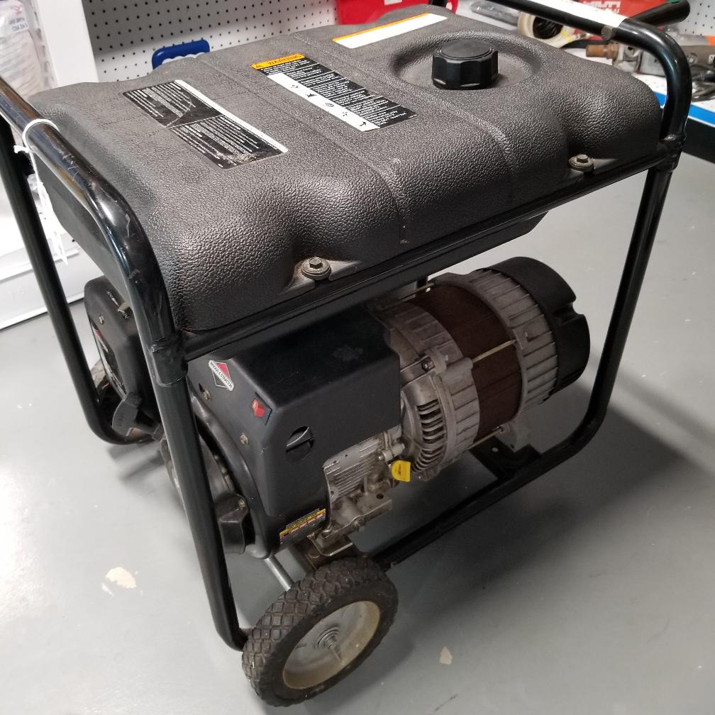 BRIGGS & STRATTON 6.5HP GENERATOR 4000 WATTS / 5000 STARTING WATTS ...