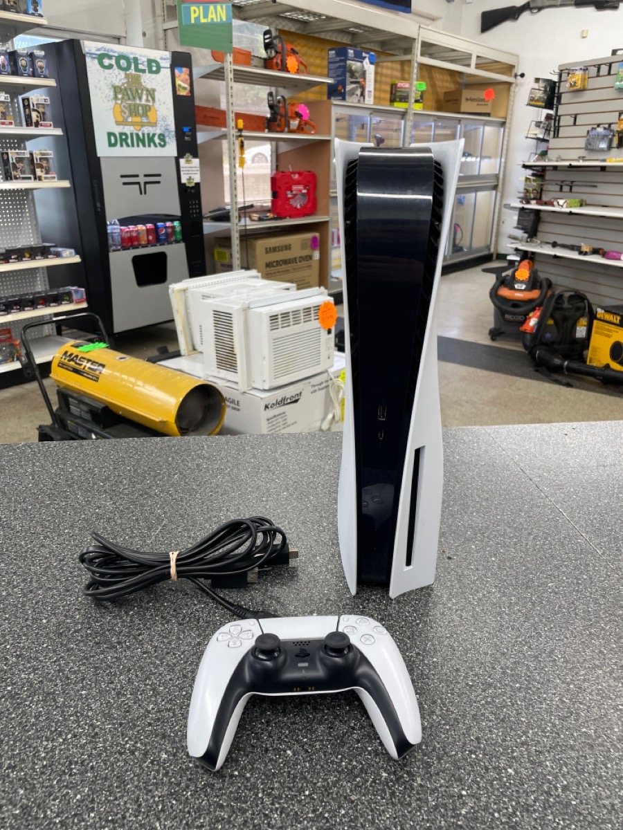 SONY PS5 PLAYSTATION 5 SYSTEM DISC CFI1115A W/ CONTROLER AND