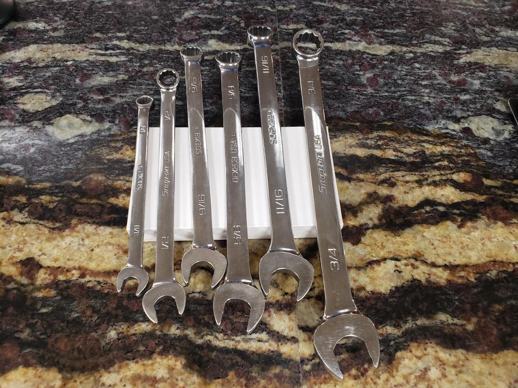 SNAPON TOOLS 6PC METRIC 12 POINT FLANK DRIVE PLUS WRENCH SET SOEX Like