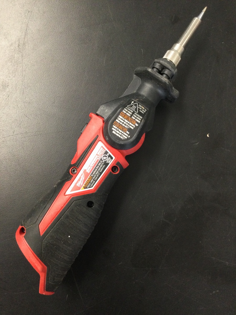 Milwaukee 248820 M12 12V LithiumIon Cordless Soldering Iron **Tool