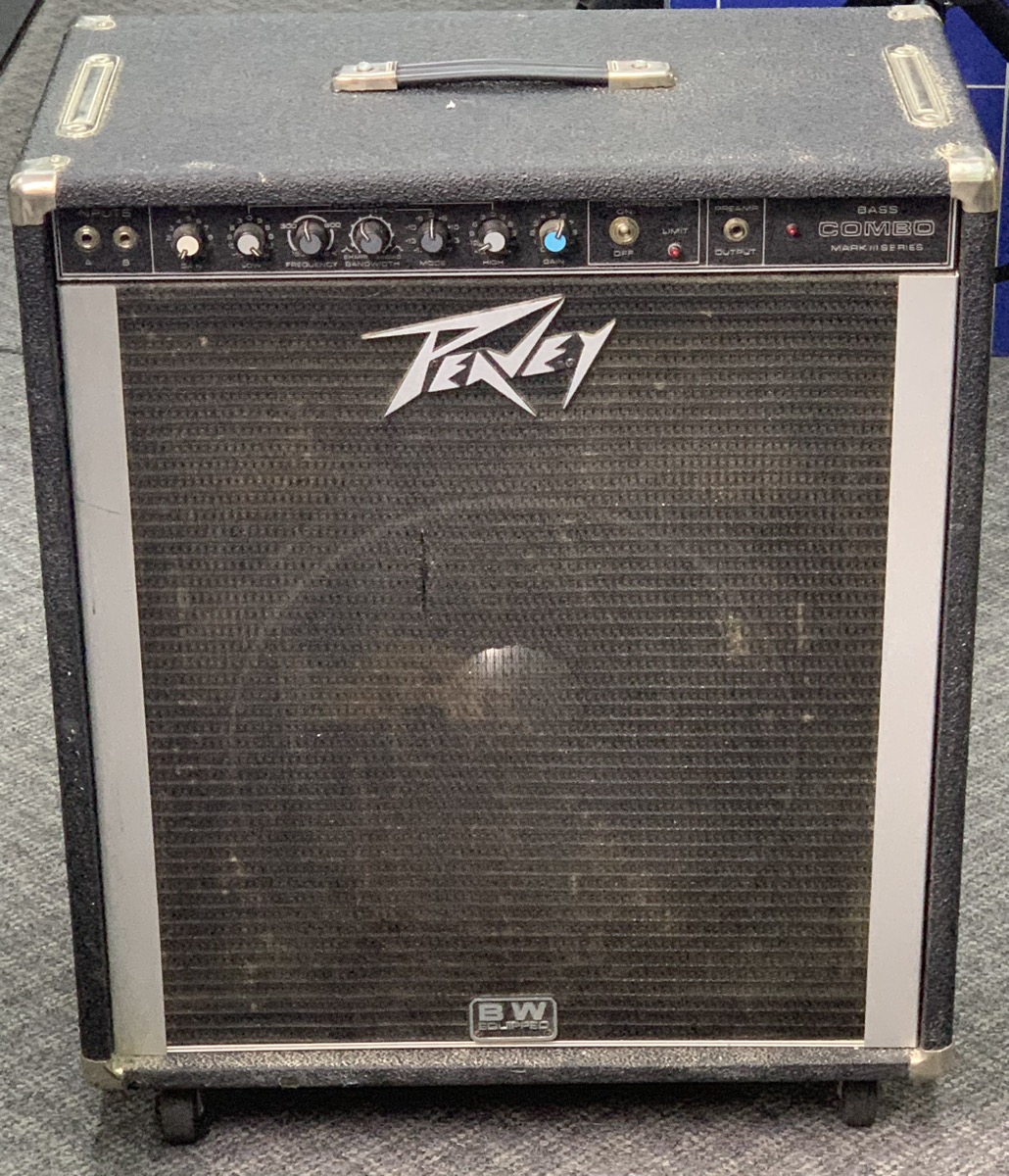Peavey Bass Combo Mark III Series 270 C Bass Head and Amplifier Good