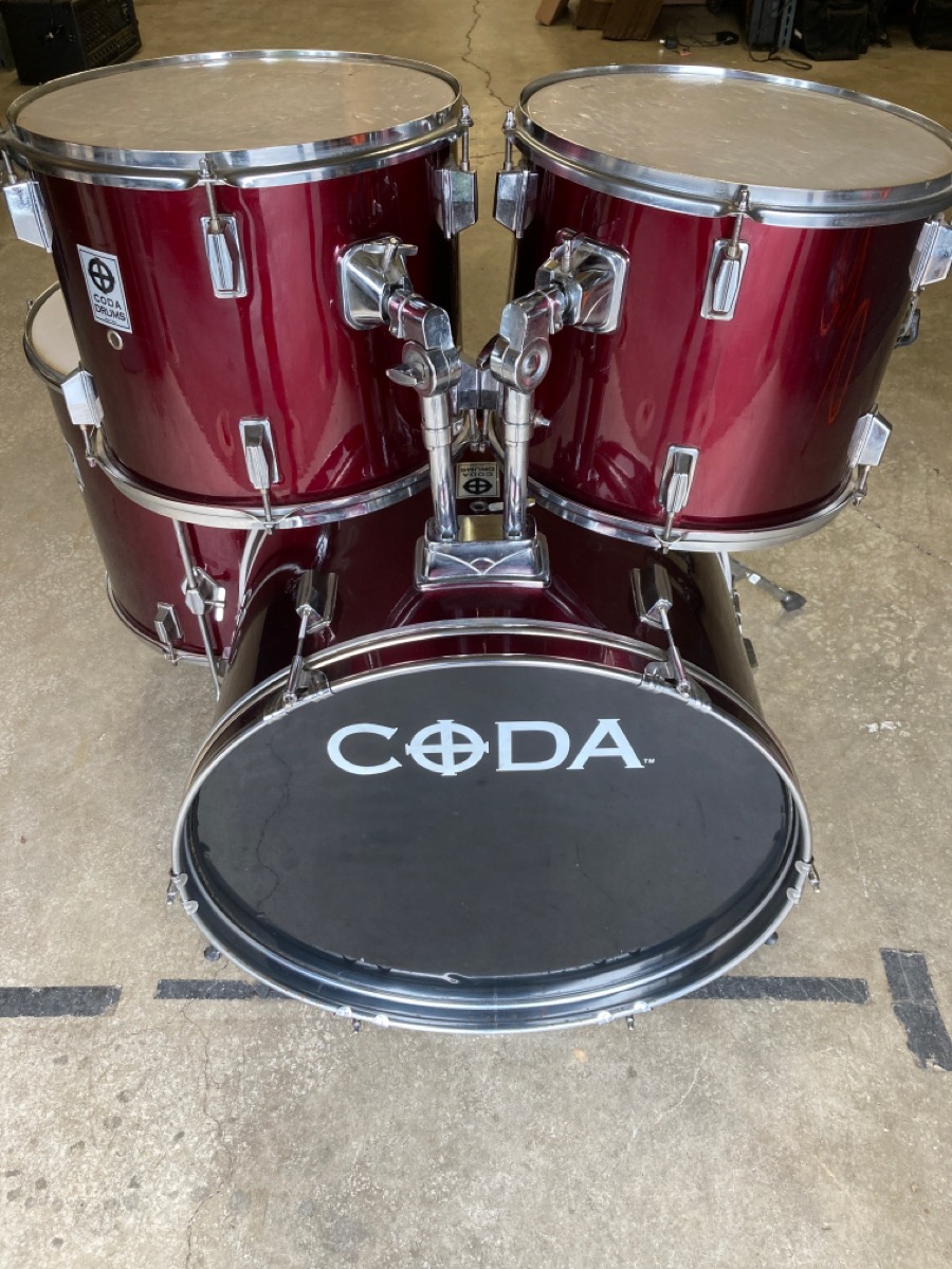 CODA DRUMS 5 PIECE DRUM SET Good Pawn 1 Spokane WA