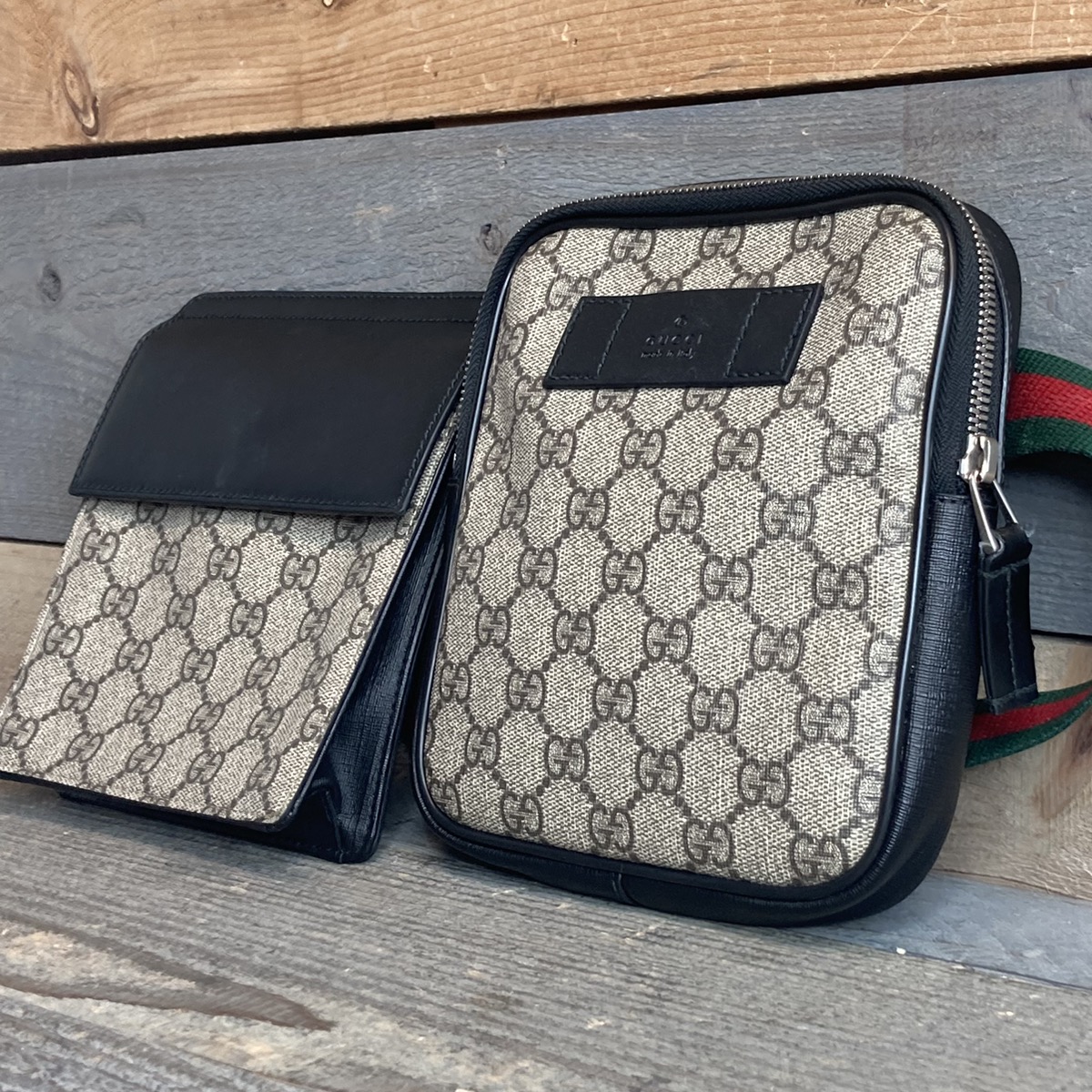 Gucci Ophidia Utility Double Belt Bag Very Good | Buya