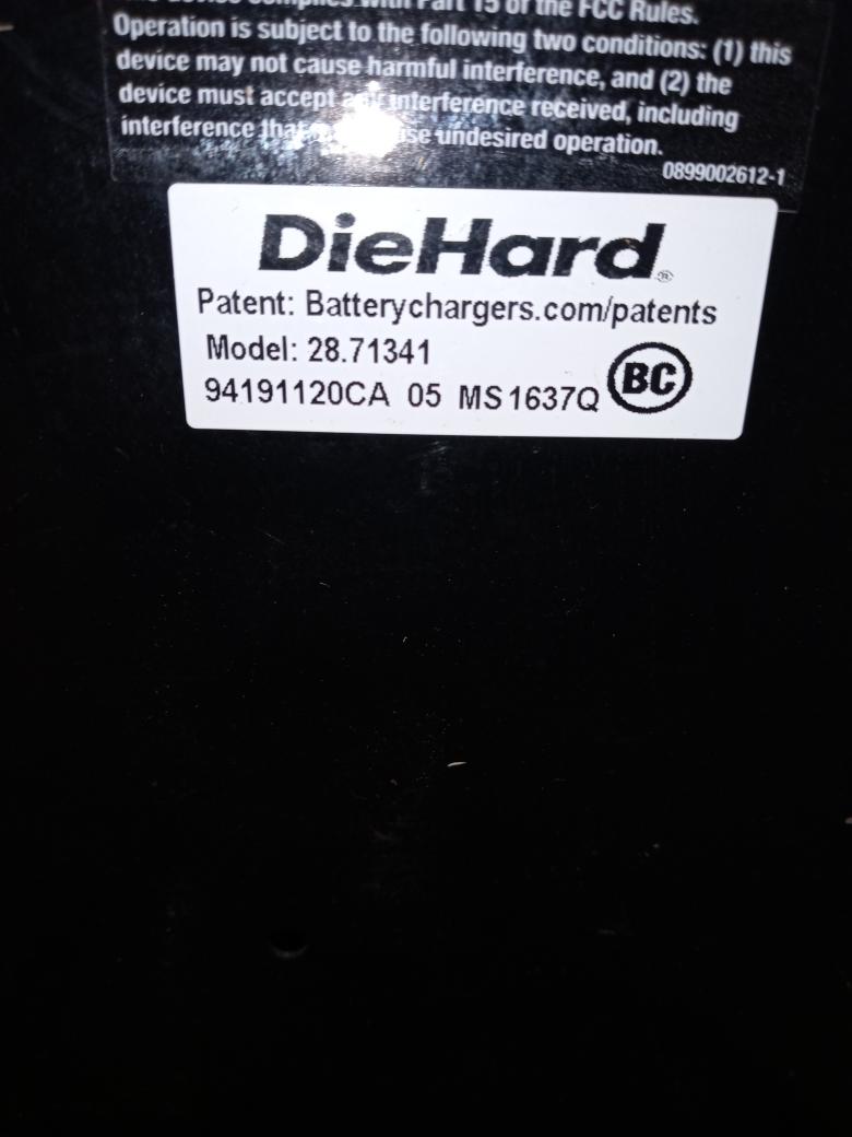 DIEHARD GOLD BATTERY CHARGER 2871987 Like New Buya