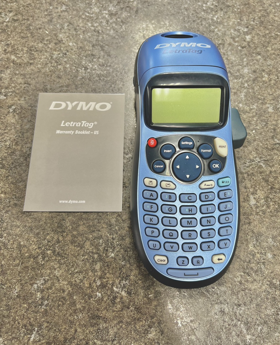 DYMO LETRA TAGLABEL MAKER Very Good Buya