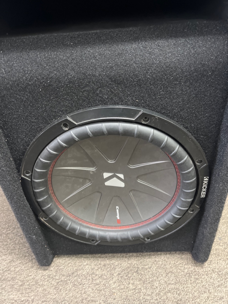 KICKER CAR AUDIO KICKER COMP R12 212" SUBS IN BOX Very Good Buya