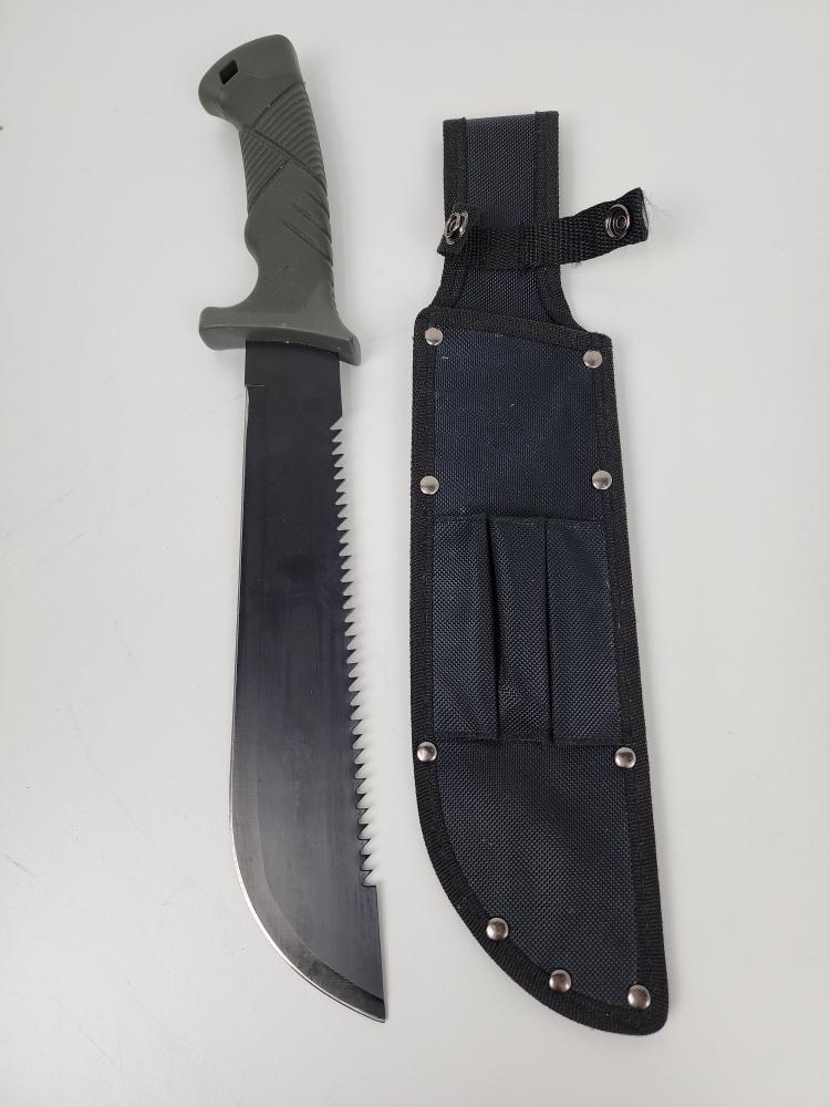 OZARK TRAIL OUTDOOR EQUIPMENT SAWTOOTH MACHETE Very Good | Pawn 1 ...