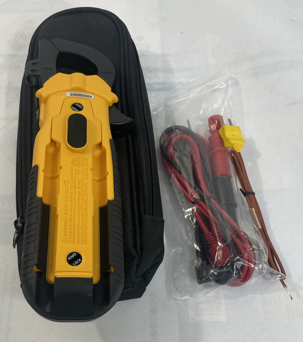 UEI TEST INSTRUMENTS DL479T TRUE RMS CLAMP METER CATIII AC 600V 600A