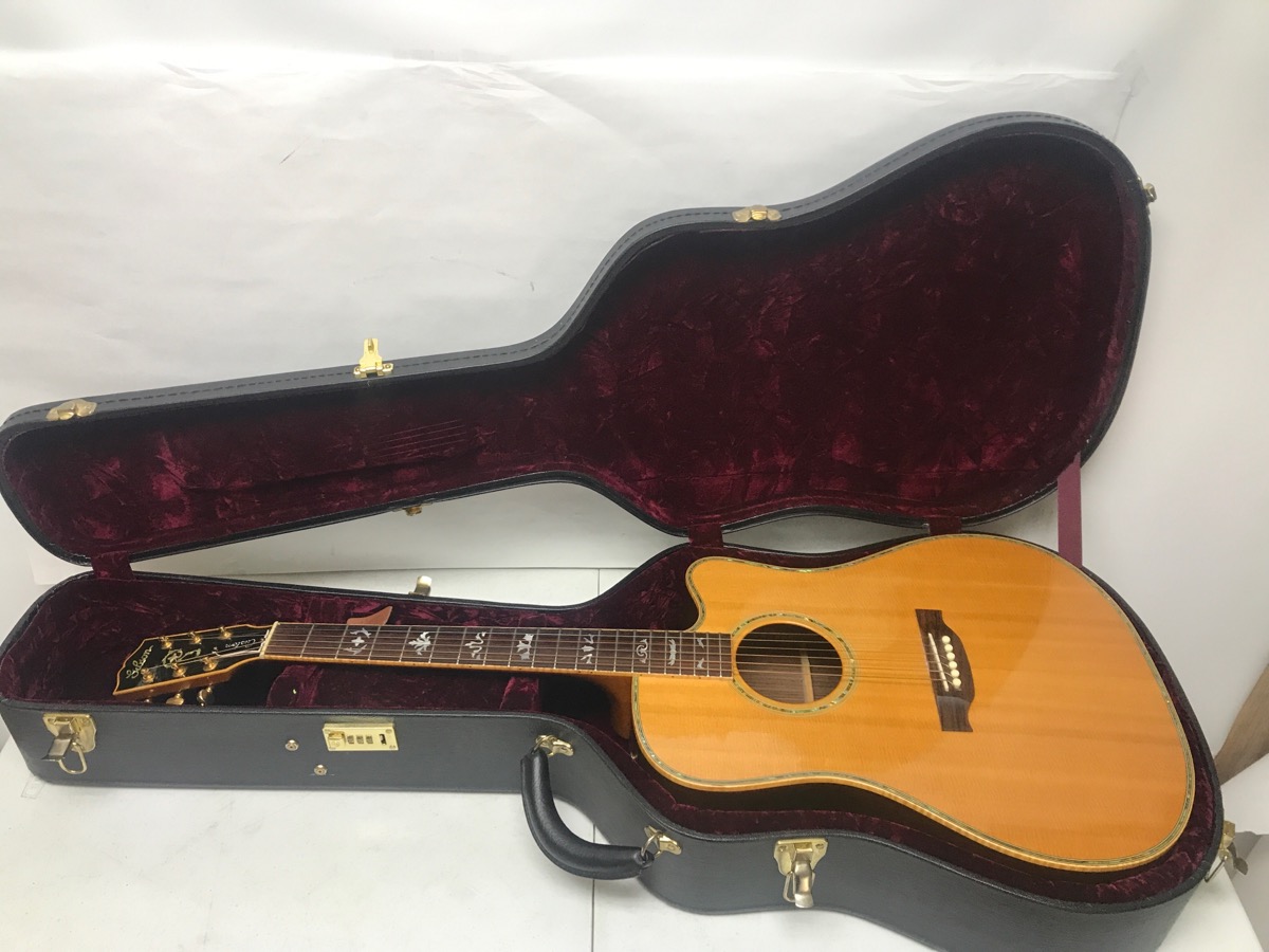GIBSON SONGWRITER DLX E/C CUSTOM ACOUSTIC GUITAR (mleels) Very Good