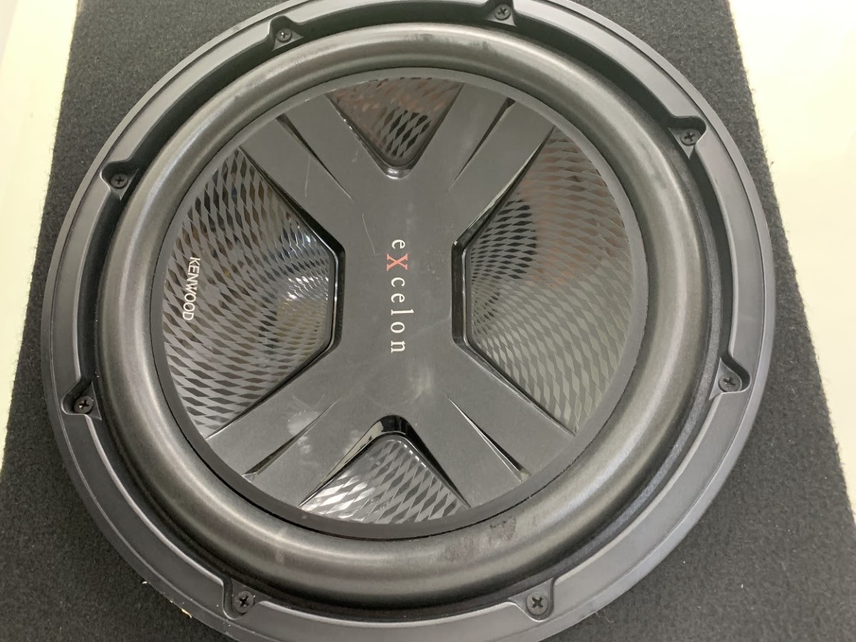 Kenwood Excelon Dual 12" Subwoofers W/ Box Very Good Heartland