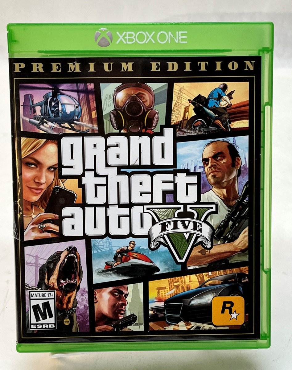 Grand Theft Auto Five GTA V Premium Edition Xbox One Good | Heartland