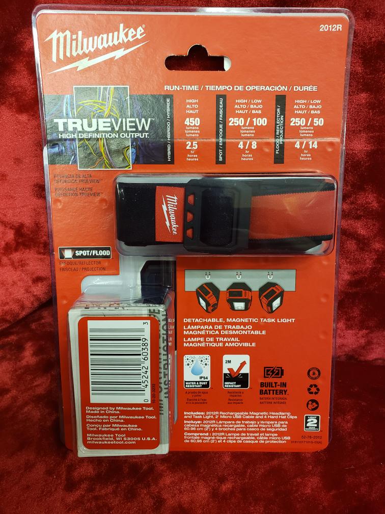 MILWAUKEE TOOLS 2012R Brand New Buya