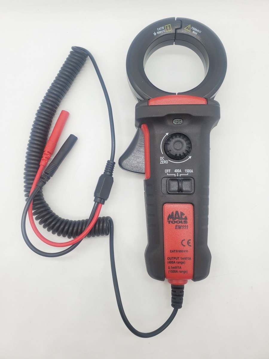 MAC TOOLS EM111 AC/DC Large Range Current Amp Probe Very Good Buya