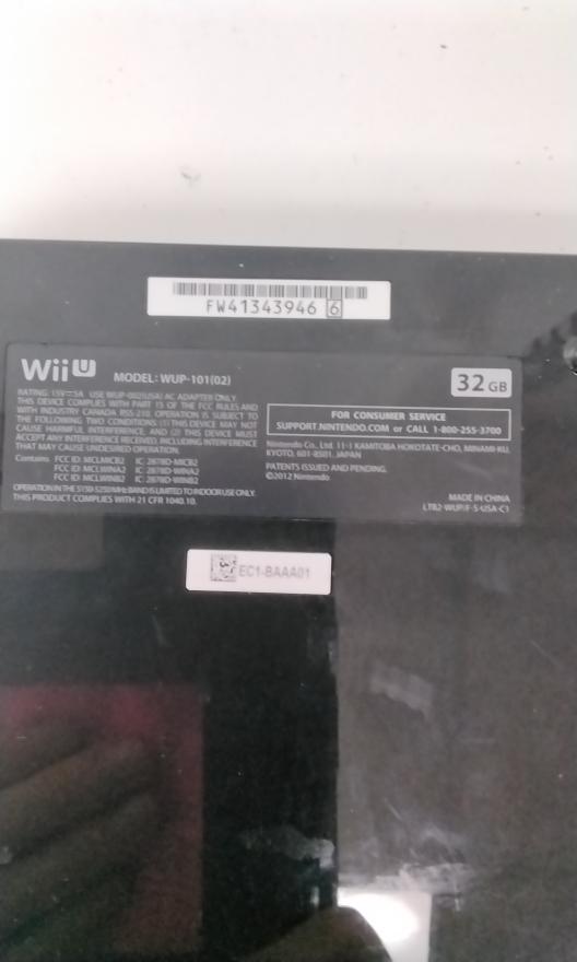 NINTENDO WII U HANDHELD CONSOLE WUP101 Good Pawn 1 Spokane WA