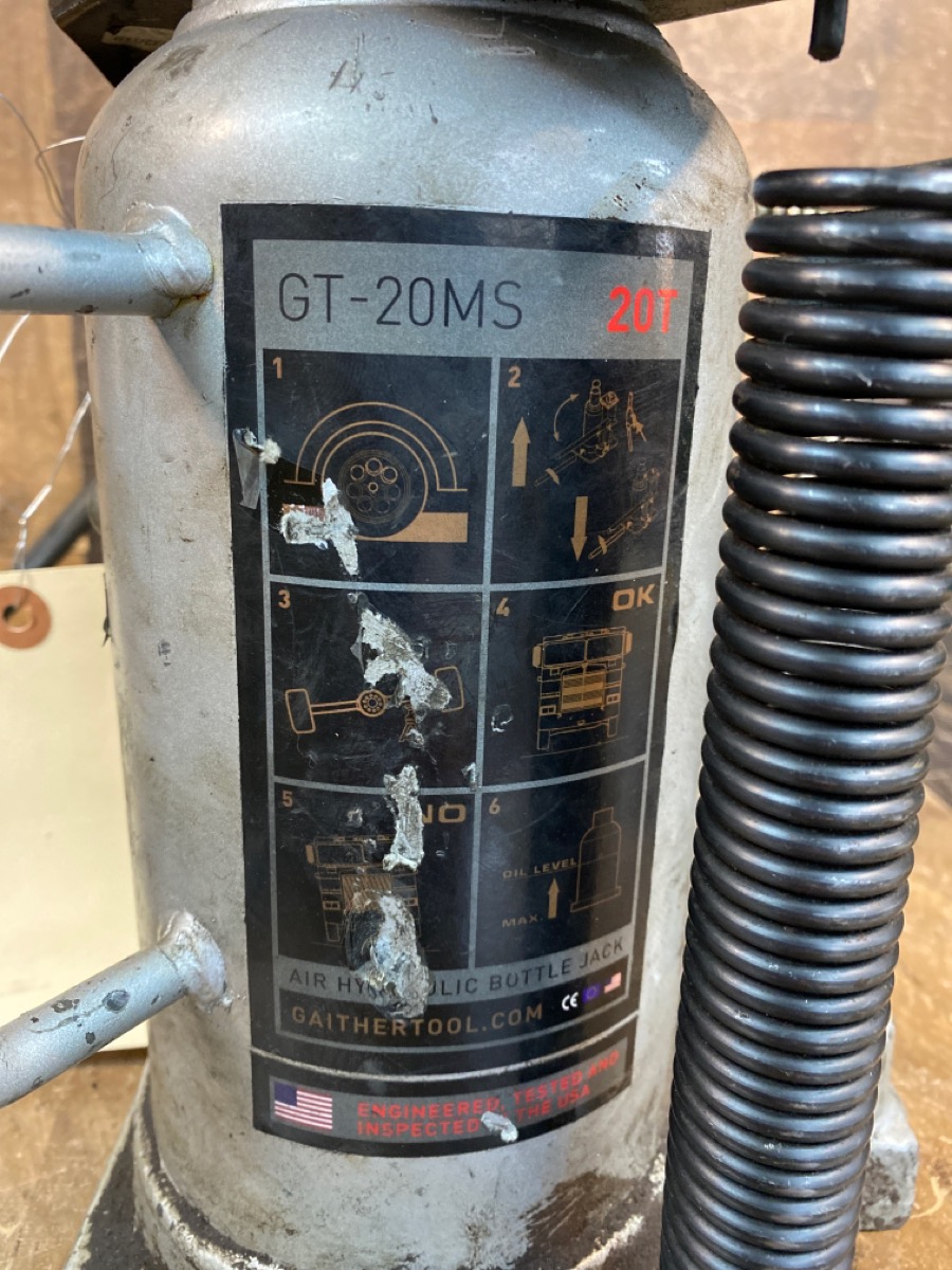 GAITHER GT20MS MOORESAFE JACK 20 TON Good Buya