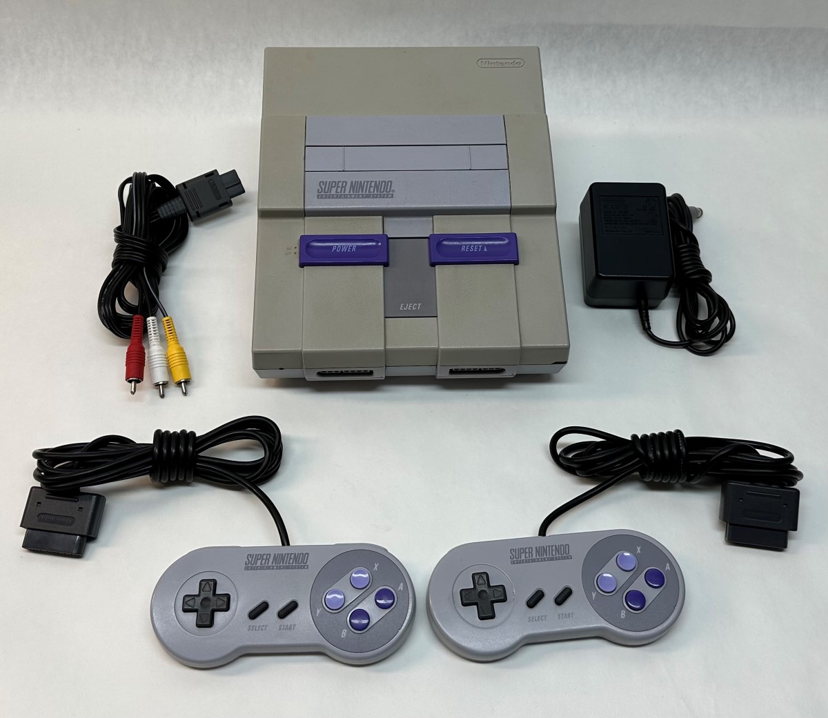 Nintendo SNS-001 Super Nintendo Entertainment System SNES *TESTED* Very ...