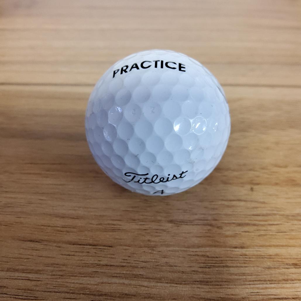 Masters Titleist Practice Golf Ball Very Good Buya