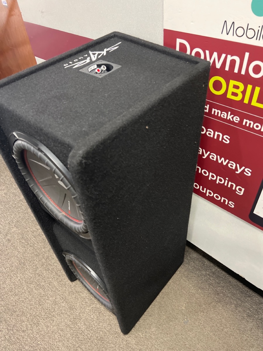 KICKER CAR AUDIO KICKER COMP R12 212" SUBS IN BOX Very Good Buya