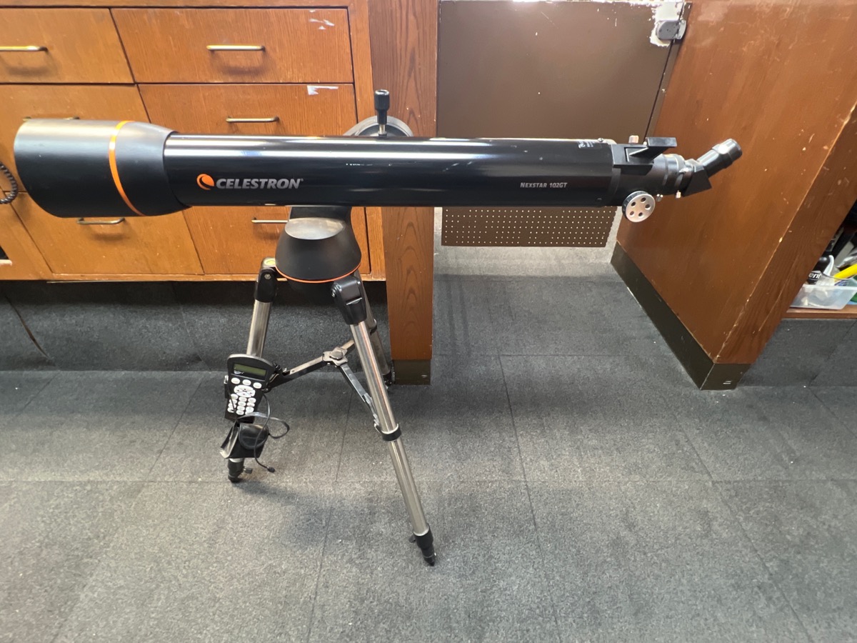 Celestron 102 GT Computerized Telescope Very Good Buya